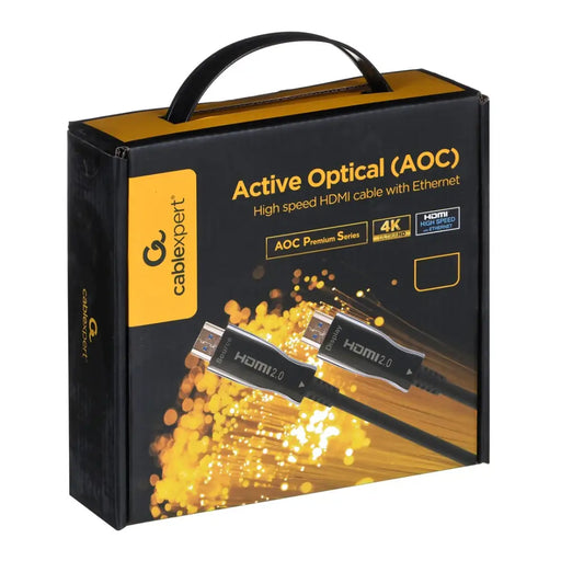 Кабел HDMI GEMBIRD CCBP-HDMI-AOC-10M-02 10 m Черен