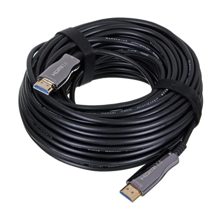 Кабел HDMI GEMBIRD CCBP-HDMI-AOC-30M-02 Черен 30 m