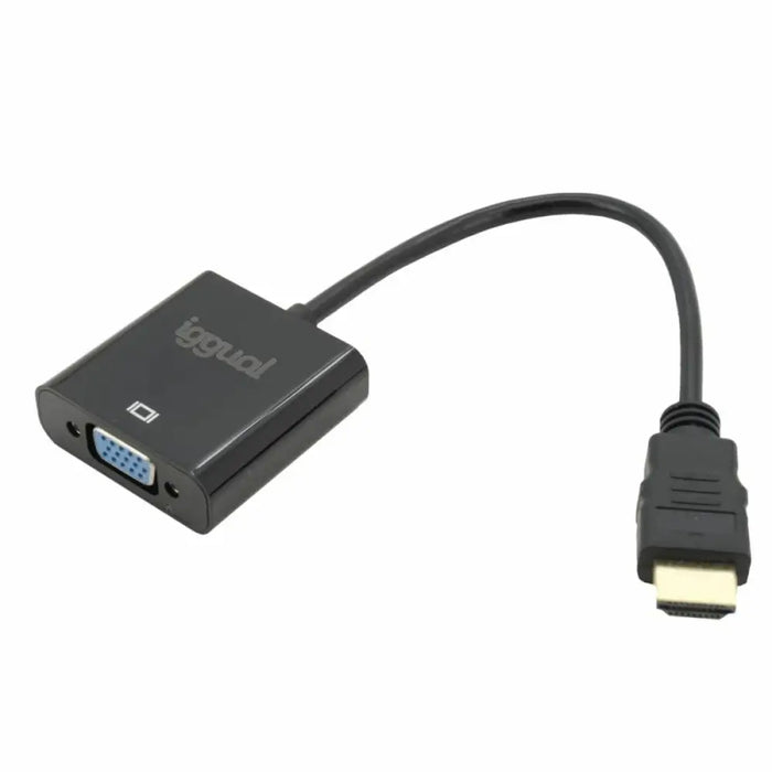 Кабел HDMI iggual IGG317303 Черен WUXGA