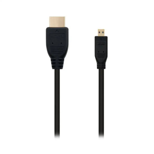 Кабел HDMI към микро HDMI NANOCABLE 10.15.3501 Черен (0,8 m)