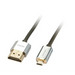 Кабел HDMI към микро HDMI LINDY 41681 Черен 1 m