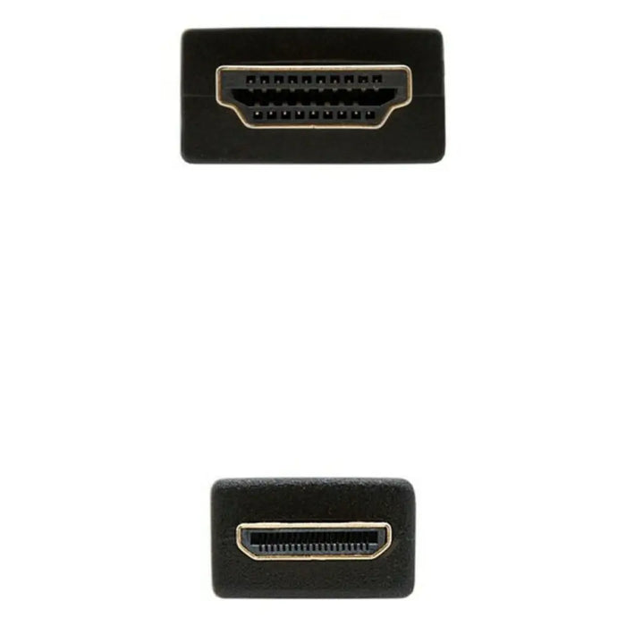 Кабел HDMI към мини HDMI NANOCABLE 10.15.0902 1,8 m Черен