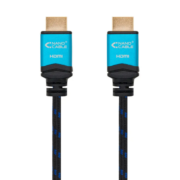 Кабел HDMI NANOCABLE 10.15.3700 V2.0 Черен 50 cm