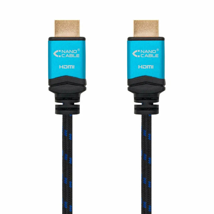 Кабел HDMI NANOCABLE 10.15.3700 V2.0 Черен 50 cm