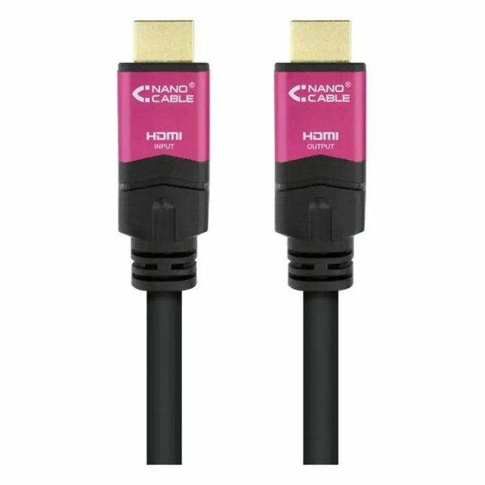 Кабел HDMI NANOCABLE 10.15.3725 Черен 25 m