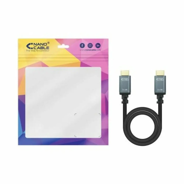 Кабел HDMI NANOCABLE 10.15.8010 10 m Черен