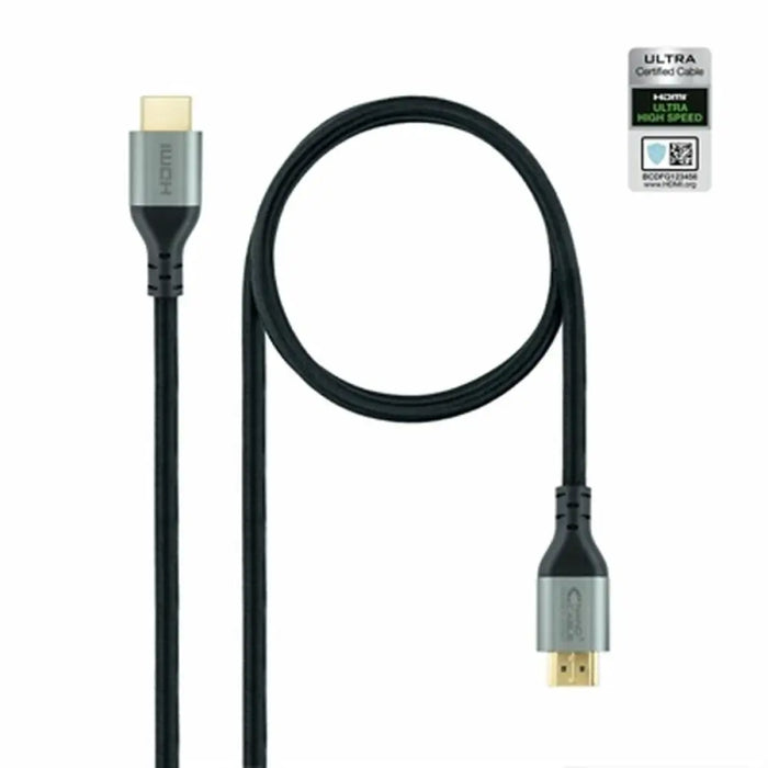 Кабел HDMI NANOCABLE 10.15.8102 Черен 2 m