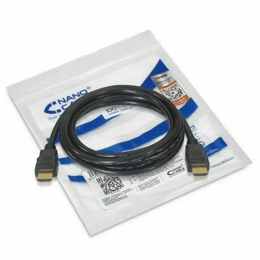 Кабел HDMI NANOCABLE HDMI V2.0 1m V2.0 4K 1 m Черен 1 m