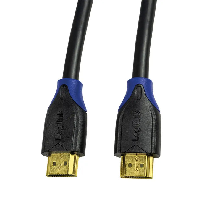 Кабел HDMI с етернет LogiLink CH0061 Черен 1 m
