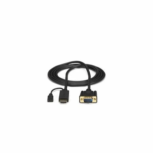 Кабел HDMI Startech HD2VGAMM3 0,9 m Микро USB VGA