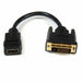 Кабел HDMI Startech HDDVIFM8IN 0,2 m
