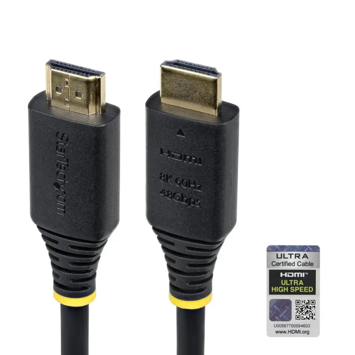 Кабел HDMI Startech HDMI21-CBL-8K60-3M Черен 3 m