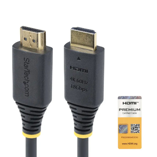 Кабел HDMI Startech PREMIUM Черен 1 m