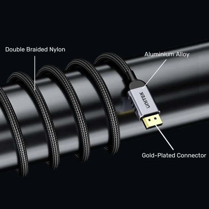 Кабел HDMI Unitek C1626GY01-1.5M Черен 1,5 m