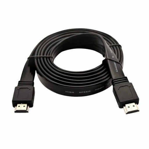 Кабел HDMI V7 V7HDMI4FL-02M-BK-1E Черен