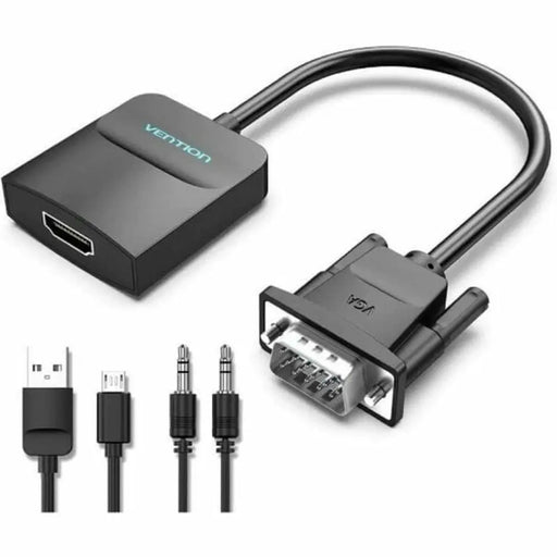 Кабел HDMI Vention ACNBB Черен 15 cm