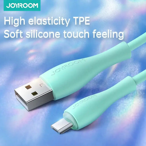 Кабел Joyroom S - 2030M8 USB към micro - USB 3A 2m зелен