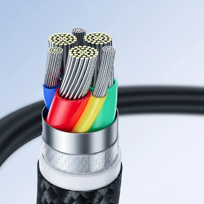 Кабел Joyroom S-A11 Surpass 60W USB-C - USB-C 0.25 м - черен