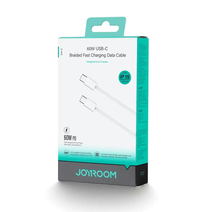 Кабел Joyroom S - A45 Ben Series USB - C / USB - C 60W