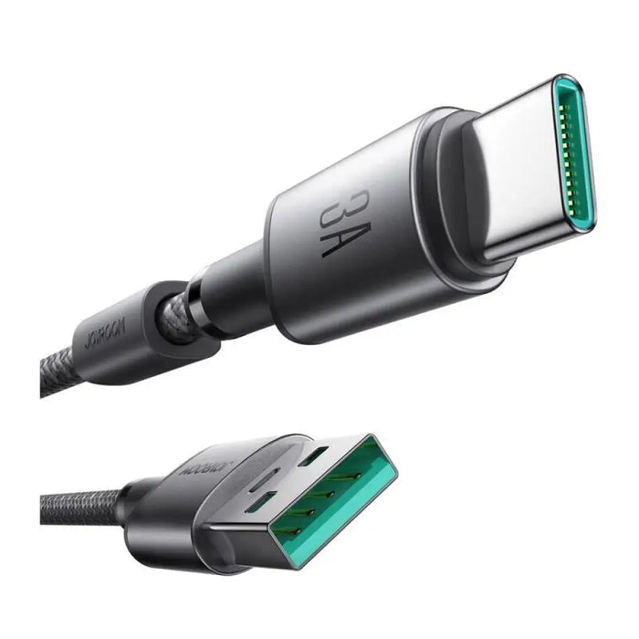 Кабел Joyroom S-A50 Unlimited USB-A / USB-C 1.2m сив