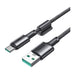 Кабел Joyroom S-A50 Unlimited USB-A / USB-C 1.2m сив