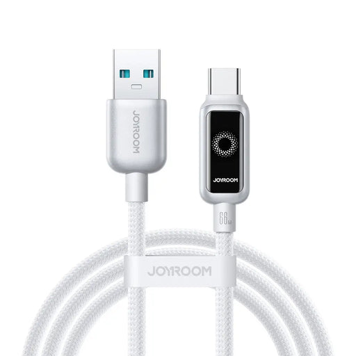 Кабел Joyroom S-A55 StarFlight 66W USB-A - USB-C 1.2 м - бял