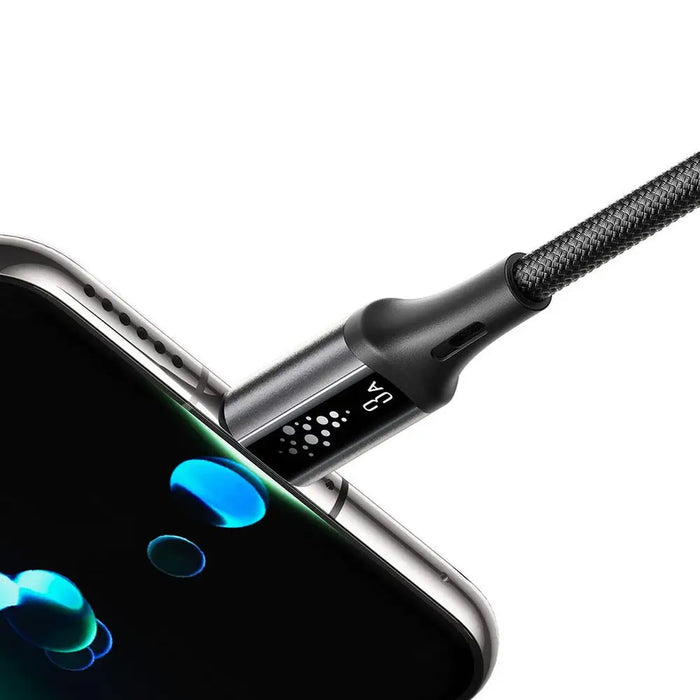 Кабел Joyroom S-A60 StarTalk 3A USB-A - USB-C 1.2 м - черен