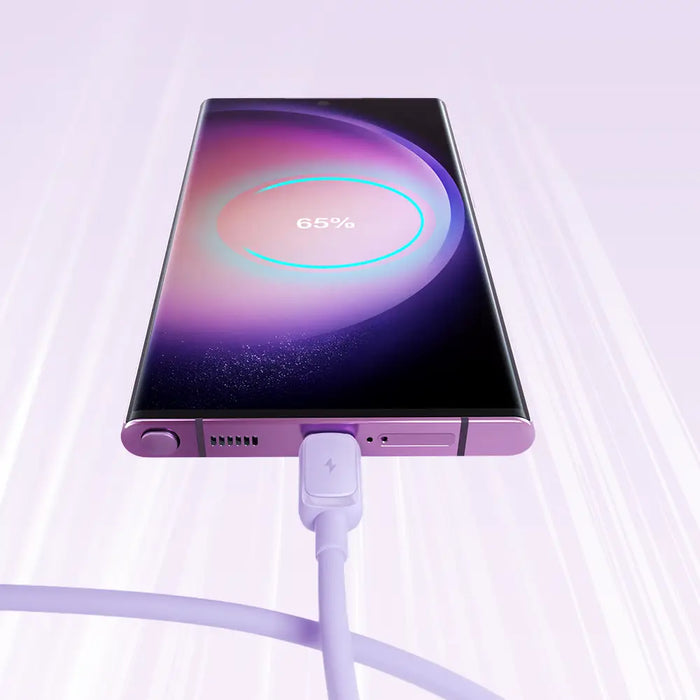 Кабел Joyroom S - AC027A14 USB към USB - C 3A 1.2m лилав