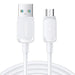 Кабел Joyroom S-AM018A14 USB към MicroUSB 2.4A 1.2m бял