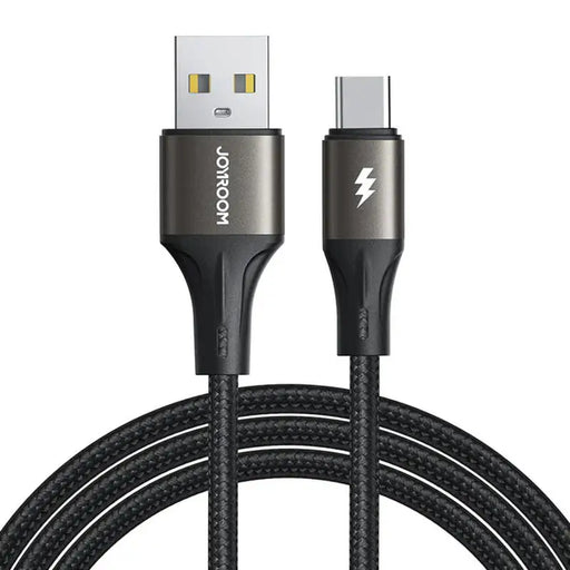 Кабел Joyroom SA25-AC3 Light-Speed USB към USB-C 3A 2m черен