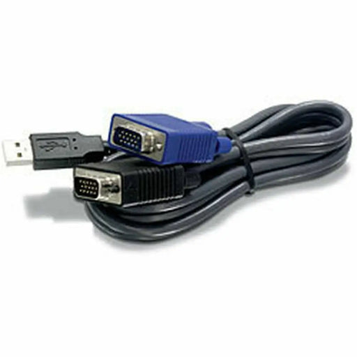 Кабел KVM Trendnet TK-CU06 Черен 1.8 m