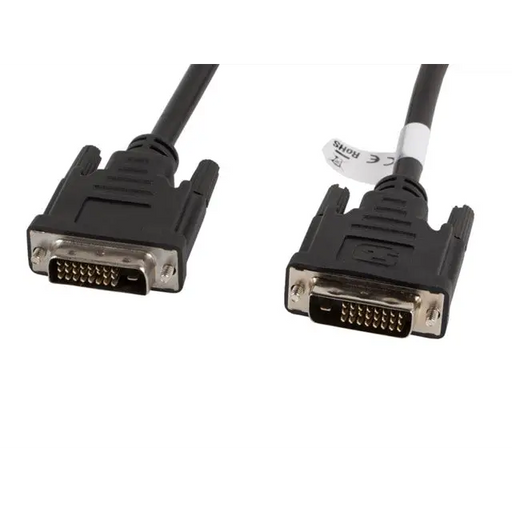 Кабел Lanberg DVI - D (M) (24 + 1) - > (24 + 1) cable