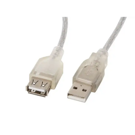 Кабел Lanberg extension cable USB 2.0 AM - AF 1.8m