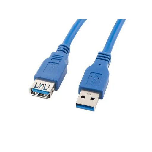 Кабел Lanberg extension cable USB 3.0 AM - AF 1.8m blue