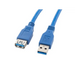 Кабел Lanberg extension cable USB 3.0 AM - AF 1.8m blue