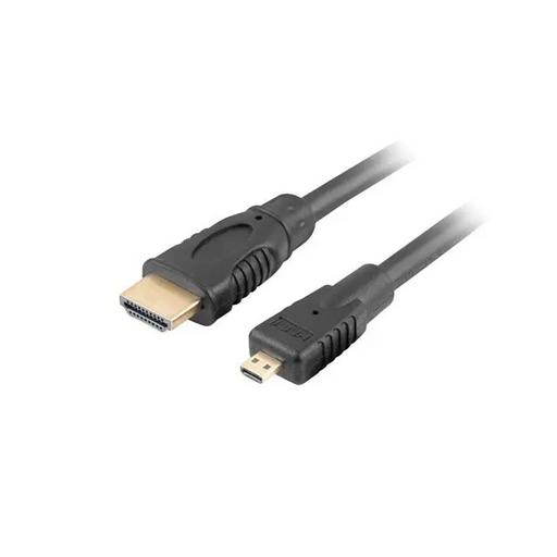 Кабел Lanberg HDMI(M) - >HDMI MICRO(M) V1.4 1.8m 4K 3D black