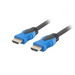 Кабел Lanberg HDMI M/M V2.0 cable 4K 3m CU black