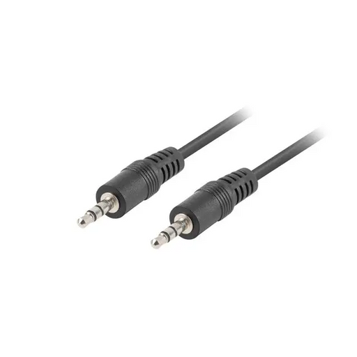 Кабел Lanberg mini jack 3.5mm M/M 3 pin cable 10m black