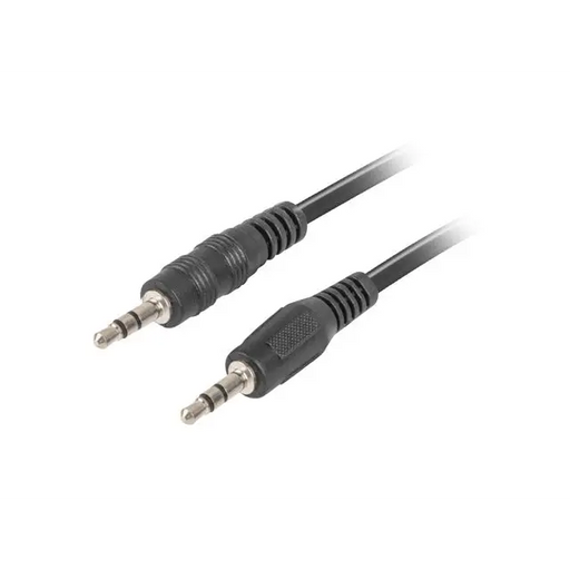 Кабел Lanberg mini jack 3.5mm M/M 3 pin cable 2m black