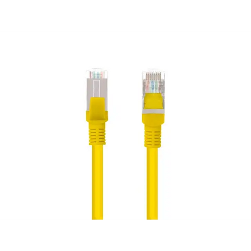 Кабел Lanberg patch cord CAT.5E FTP 0.25m yellow