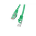 Кабел Lanberg patch cord CAT.6 FTP 1m green