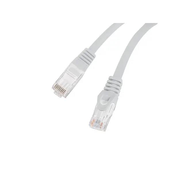 Кабел Lanberg patchcord CAT.6 UTP LSZH CCA 0.5m Fluke Passed