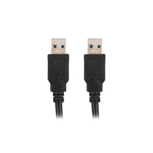 Кабел Lanberg USB - A (M) - > USB - A (M) 3.0 cable 0.5m