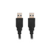 Кабел Lanberg USB - A (M) - > USB - A (M) 3.0 cable 0.5m