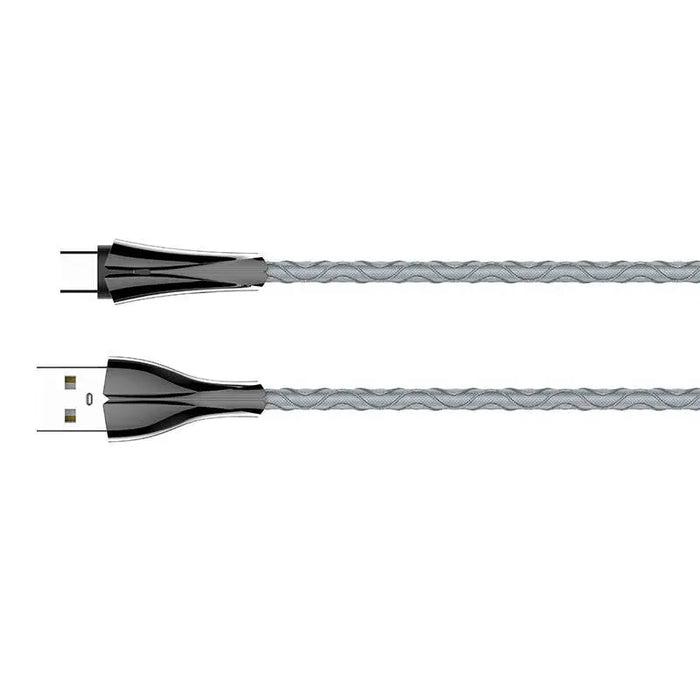 Кабел LDNIO LS462 USB - C LED 2m