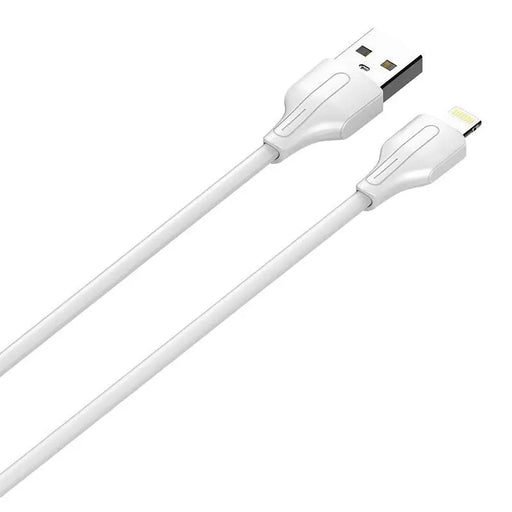Кабел LDNIO LS542 USB към Lightning 2.1A 2m бял