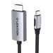 Кабел Lention USB-C към 4K@60Hz HDMI 3m сив