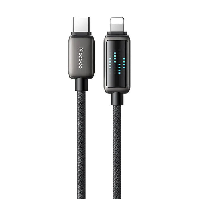 Кабел Mcdodo CA-2630 USB-C / Lightning 36W LED display 1.2m