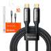 Кабел Mcdodo CA-2990 USB-C / USB-C PD 140W 1.2m черен