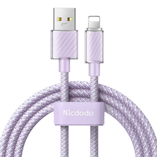 Кабел Mcdodo CA-3642 USB-A към Lightning 1.2m лилав